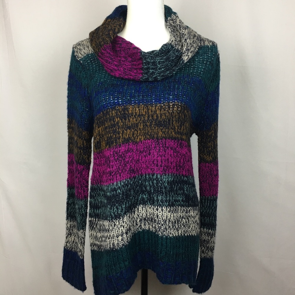 Studio JP XL long sleeve cowl neck sweater